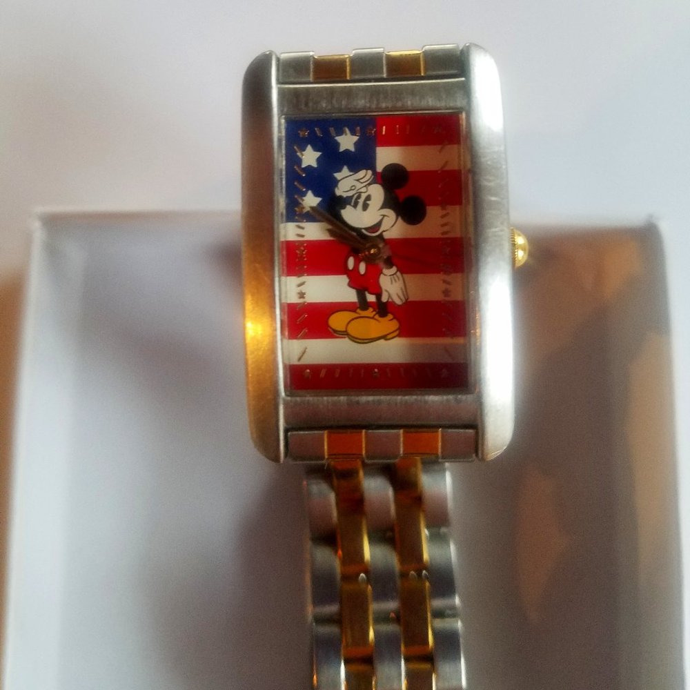 Disney Two-Tone Mickey Mouse watch (rare)